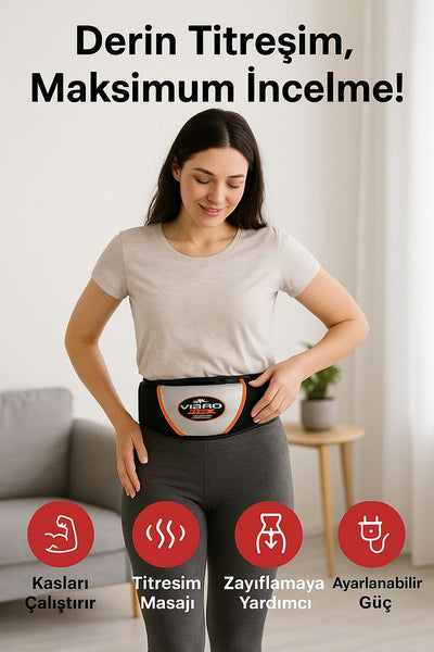 Vibro® Pro Titreşimli Zayıflama Kemeri