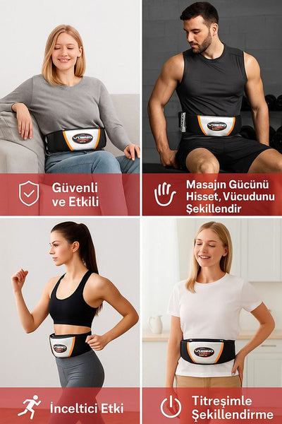 Vibro® Pro Titreşimli Zayıflama Kemeri